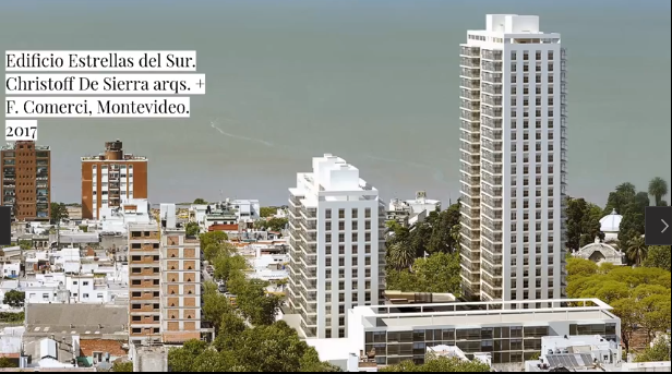 Edificio Estrella del Sur. Christoff De Sierra Arq. F. Comerci. Montevideo