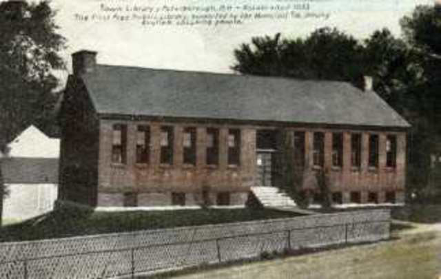 First Tax Supported Library