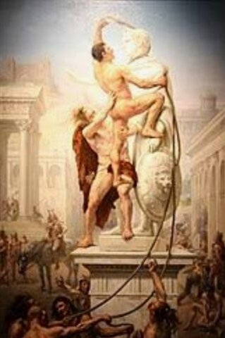 Goth King Alaric sacked Rome.