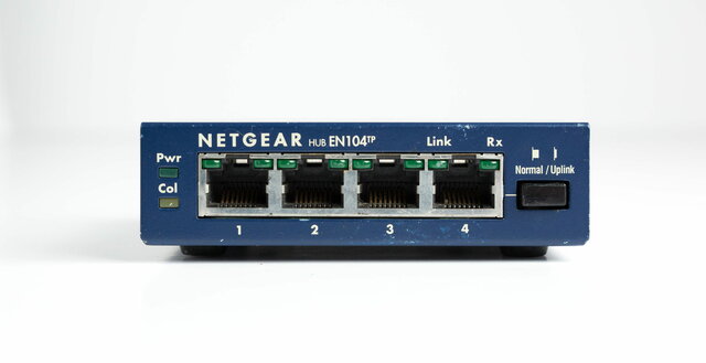 Concentradores (Hubs) de red