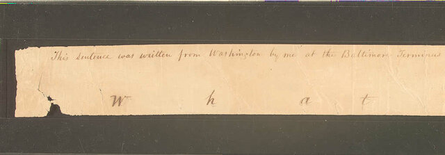 First Telegraph was sent