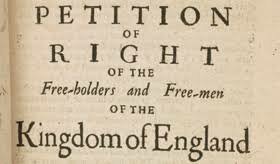 Petition of rights. Inglaterra