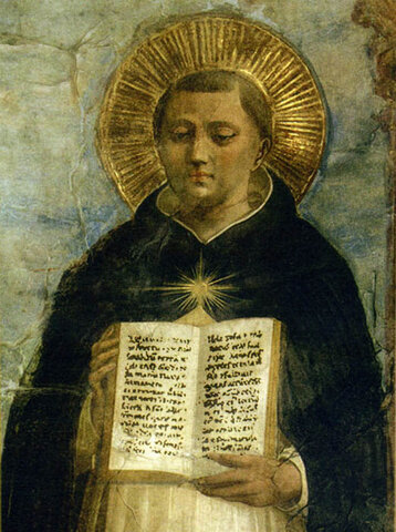 Santo Tomás de Aquino (  1224 - 1274 )