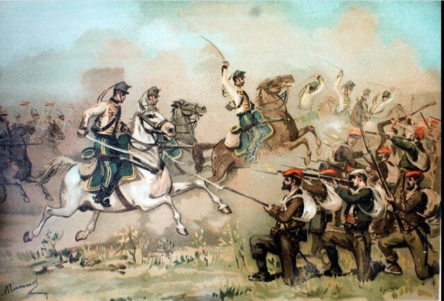 Fin de la tercera guerra carlista. (febrero)