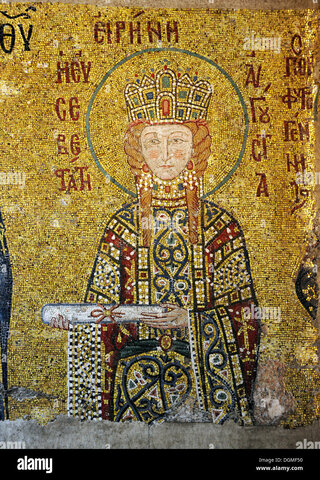 Emperadriu Irene de Bizanci governa en solitari