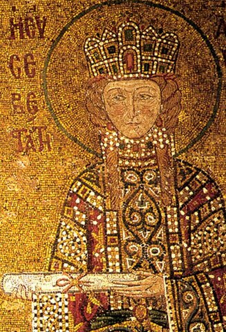 Emperadriu Irene de Bizanci governa en solitari