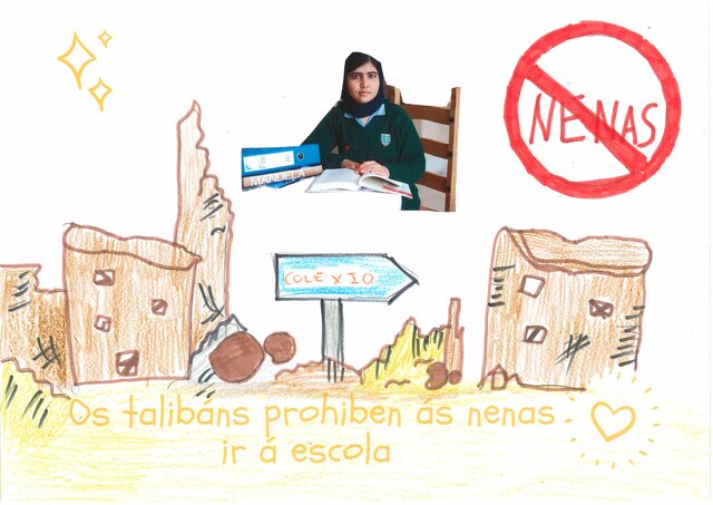 Prohibición do dereito a educación feminina