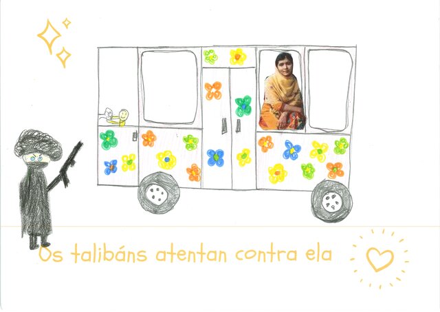 Os talibáns atentan contra ela