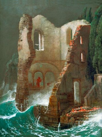 The Chapel - Arnold Böcklin