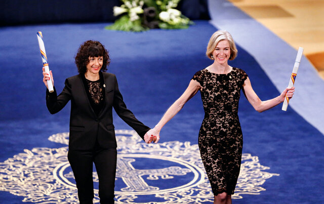 Emmanuelle Charpentier y Jennifer Doudna