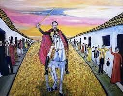 Simón Bolívar toma la ciudad de Ocaña