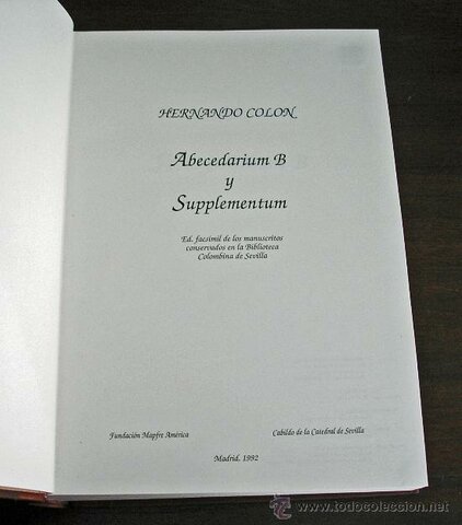 El Abecedarium B y Supplementum
