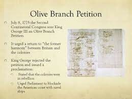 olive branch petition