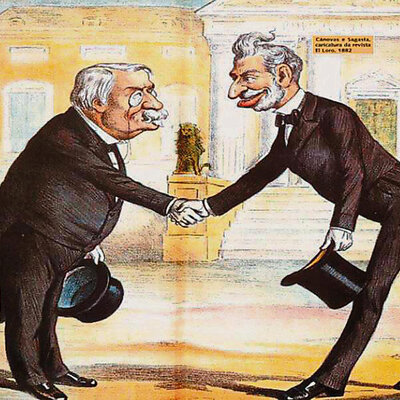 Timeline: El régimen de la Restauración. Características y funcionamiento del sistema  canovista - Guerra colonial y crisis de 1898.