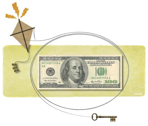 Descubrimiento de la electricidad atmosférica (Benjamín Franklin)