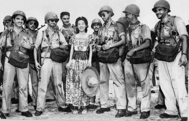 Mexico joins the Allies in World War II declaring war on Germany and Japan.