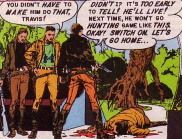 Dino Era - Travis finishes killing the T-Rex