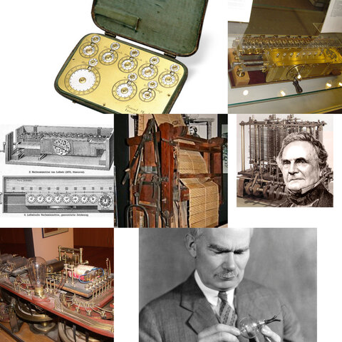 Inventos del (1666 a 1910) que hicieron posible la evolución de las computadoras.