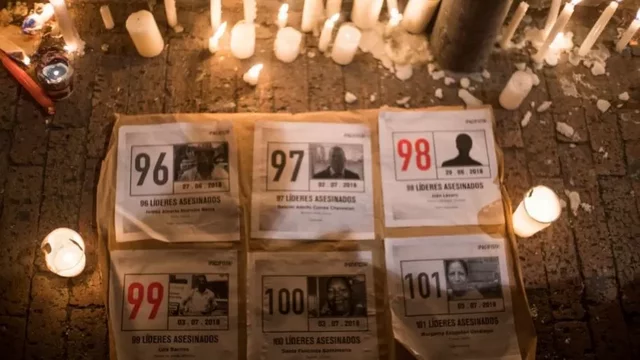 Los asesinatos de líderes sociales que ensombrecieron la Navidad en Colombia