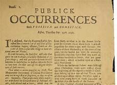 The First Newspaper