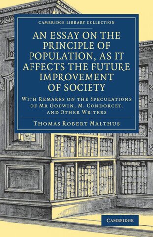 Libro An Essay on the Principle of Population