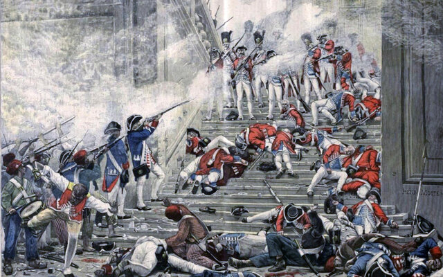 Storming of the Tuileries palace
