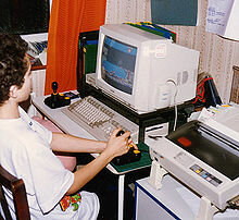 FIRST PERSONAL COMPUTER - FIRST EDUCATIONAL VIDEO GAME