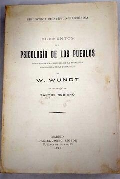 Psicología cultural o de los pueblos