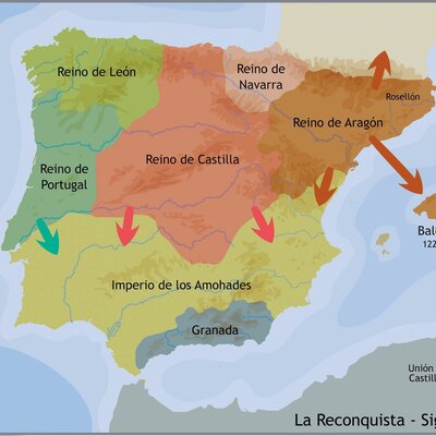 Timeline: TRABAJO HISTORIA LOS REINOS CRISTIANOS