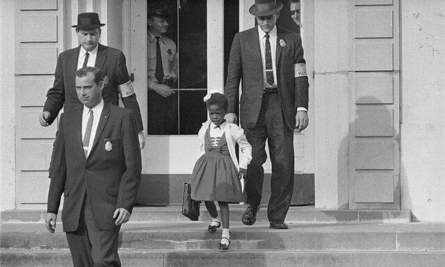 Ruby Bridges' First Day at William Frantz Elementary