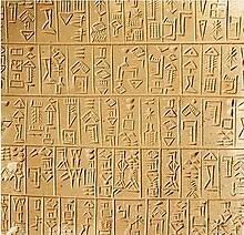 Sumerian Written Language