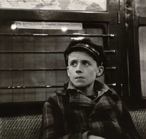 Usager du métro par Walker Evans