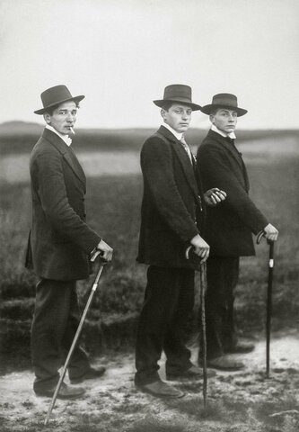 Jeunes fermiers par August Sander