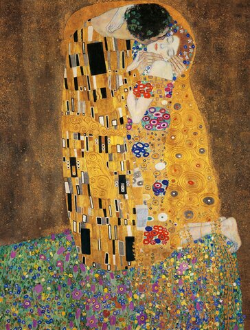 El petó - Gustav Klimt (1908)