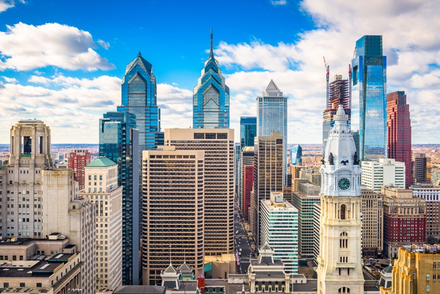 Philadelphia is the new capital of the country.