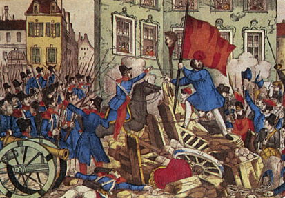 Razglasitev republike FRANCIJA