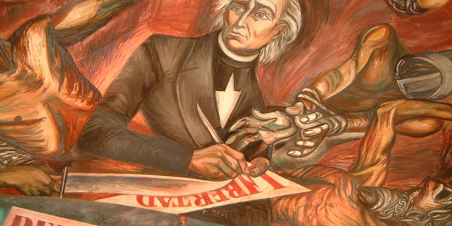 Mexico declares its independence and a period of regencies begins