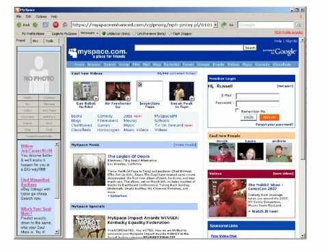 Chats atraves de internet