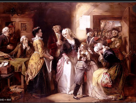 Louis XVI  attempts to flee to Austria with his family.