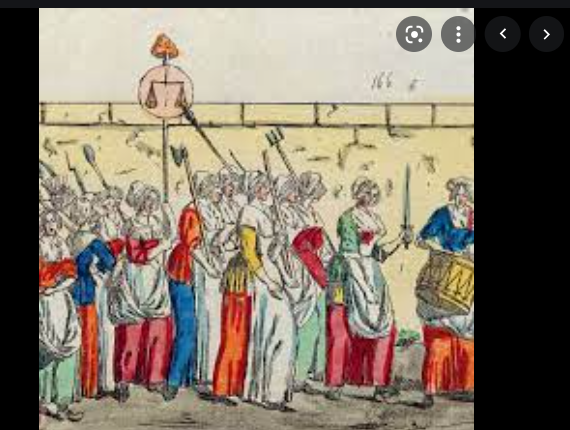 Women’s March on the Palace of Versailles.