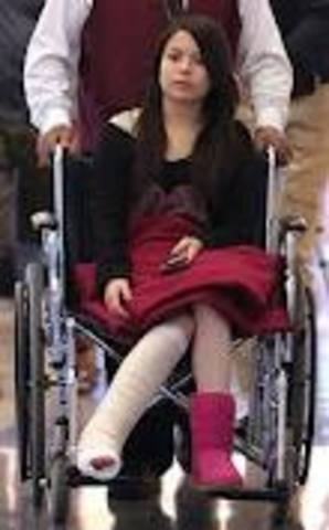 miranda cosgrove ankle