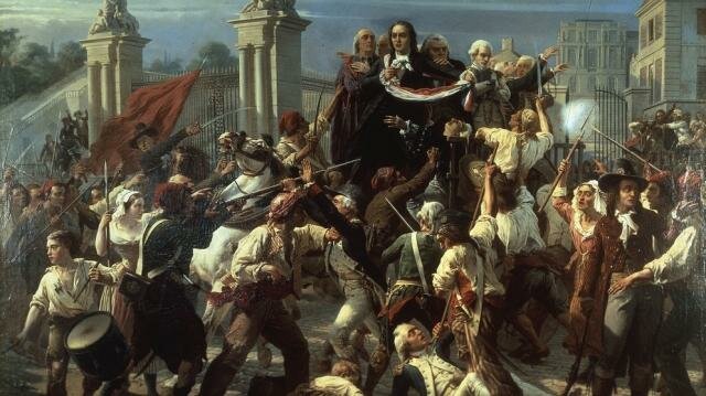 Središče revolucionarnega vrenja je bila Francija (takrat bila razglašena republika)