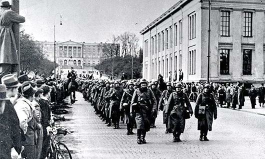 Ockupationen av Norge och Danmark