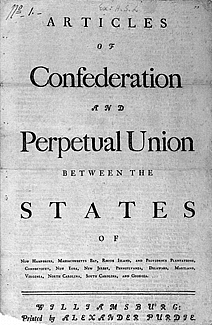 Articles of Confederation