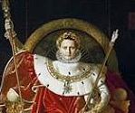 Napoleon crowns himself emperor.