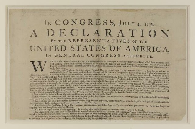 Declaration of Independence