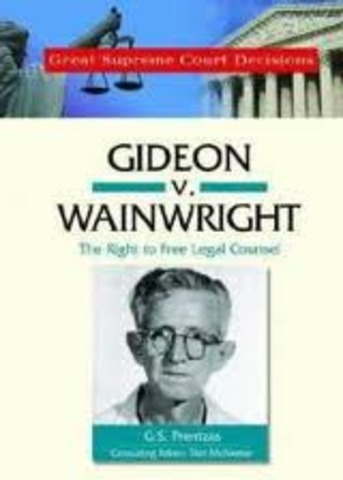 Gideon v.s Wainwright