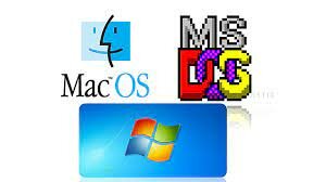 MacOS, MS-DOS y Windows