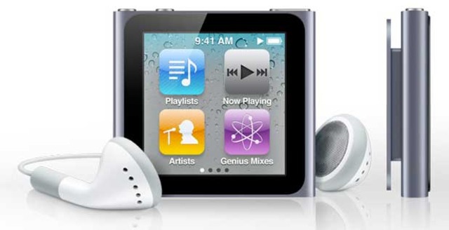 New iPod Nano has a touchscreen