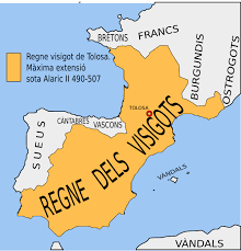 Toledo es converteix en capital del regne visigòtic